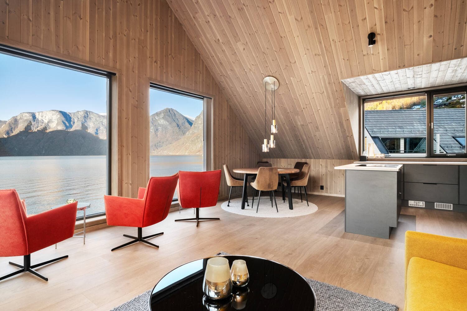 apartment with fjord view norway aurland